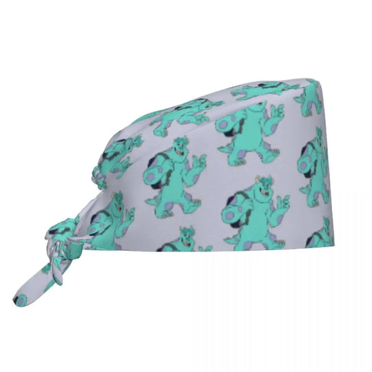 Casquette de travail réglable personnalisée avec dessin animé Monsters University, casquette chirurgicale pour hommes et femmes, casquette chirurgicale pour infirmières, médecins et chirurgiens MedSurgery Store For Digital Health