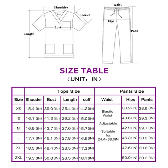 Ensemble d'uniformes médicaux pour hommes et femmes, vêtements de travail pour médecins, infirmières, cliniques dentaires, salons de beauté CJdropshipping
