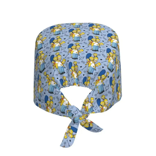 Casquette de travail réglable personnalisée avec explosion de cerveau, casquette chirurgicale des Simpsons, casquette chirurgicale pour infirmier, médecin, chirurgien, pour Chef MedSurgery Store For Digital Health