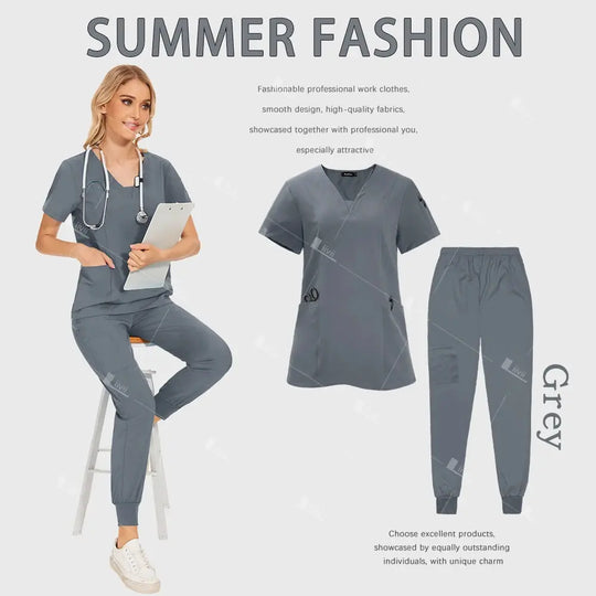 Wholesale Medical Uniforms, Jogging Suit, Doctor and Nurse Scrubs, Hospital Surgical Workwear, Multicolour Women's Scrubs dsers-fulfillment-service