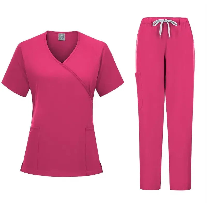 Nouvel ensemble d'uniformes médicaux, d'uniformes de médecin, de blouses de chirurgie, de vêtements de travail pour salons de beauté, de vêtements de travail pour dentistes CJdropshipping
