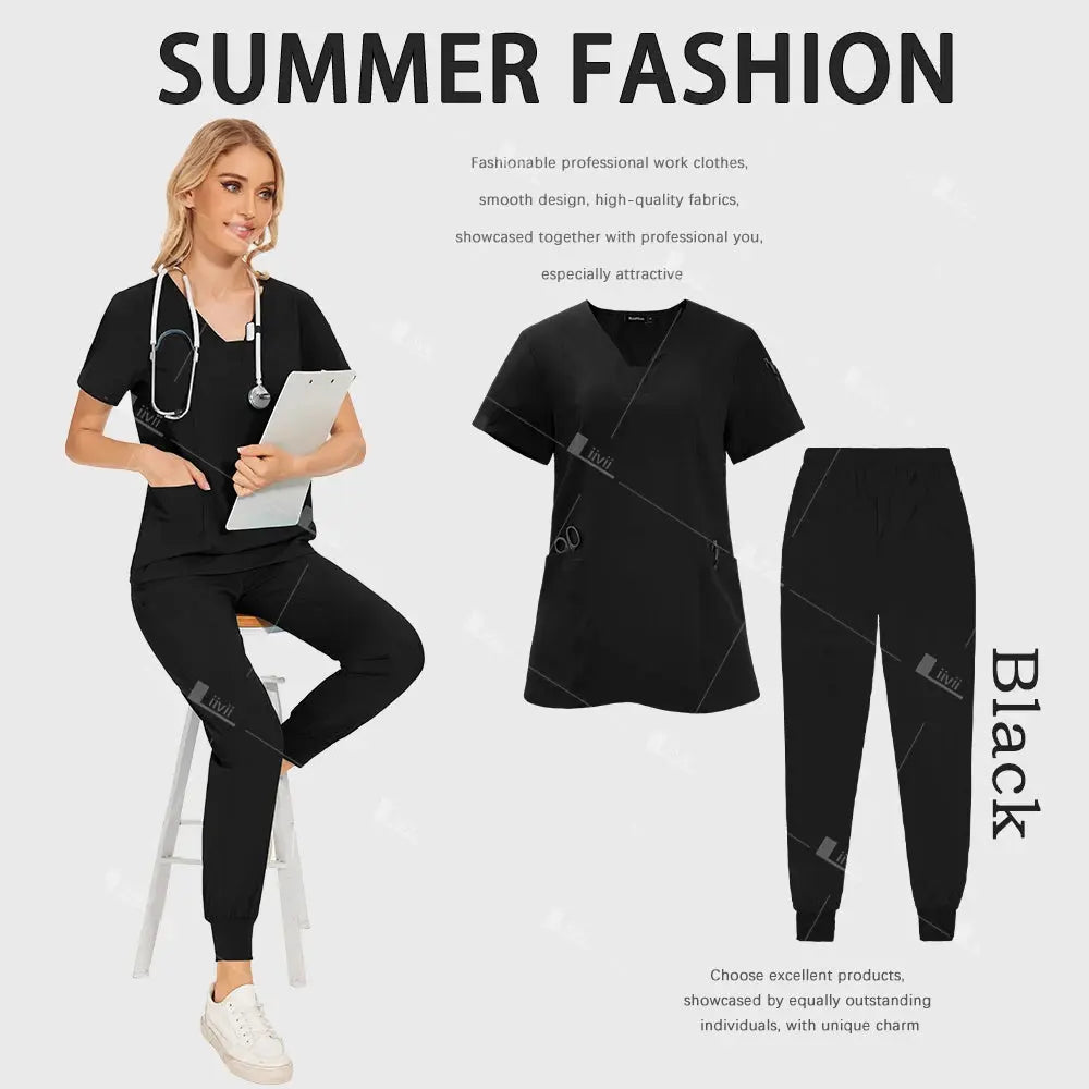 Wholesale Medical Uniforms, Jogging Suit, Doctor and Nurse Scrubs, Hospital Surgical Workwear, Multicolour Women's Scrubs dsers-fulfillment-service