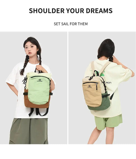 Sac à dos d'extérieur à double bandoulière pour femmes, de grande capacité. Il est portable et convient aux déplacements quotidiens et aux voyages. Il s'agit d'un cas MedSurgery Store For Digital Health
