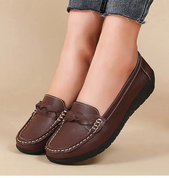 Chaussures pour femmes 2025, Nouvelles chaussures plates en cuir souple, Mocassins pour femmes, Chaussures plates décontractées, Chaussures pour femmes, Chaussures blanches pour femmes MedSurgery Store For Digital Health