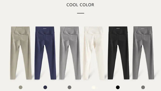 BIVIGAOS 2025 Printemps Été poche arrière Peau de requin Leggings femmes serré blanc Casual sport Fitness Leggings Leggings skinny pantalon MedSurgery Store For Digital Health