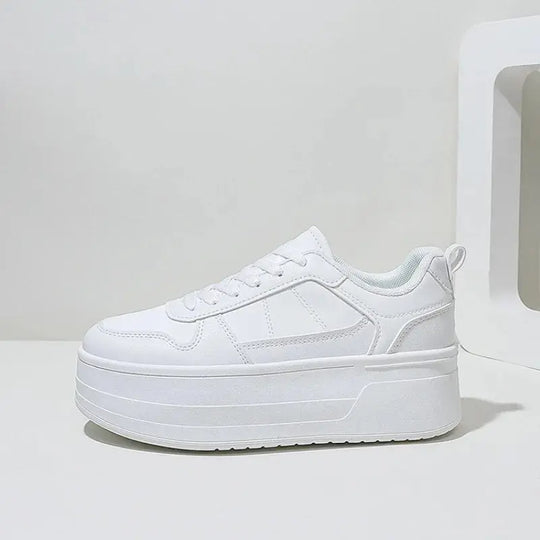 Baskets blanches pour femmes, chaussures décontractées en cuir de haute qualité, chaussures de sport haut de gamme pour femmes, chaussures à plateforme vulcanisée MedSurgery Store For Digital Health