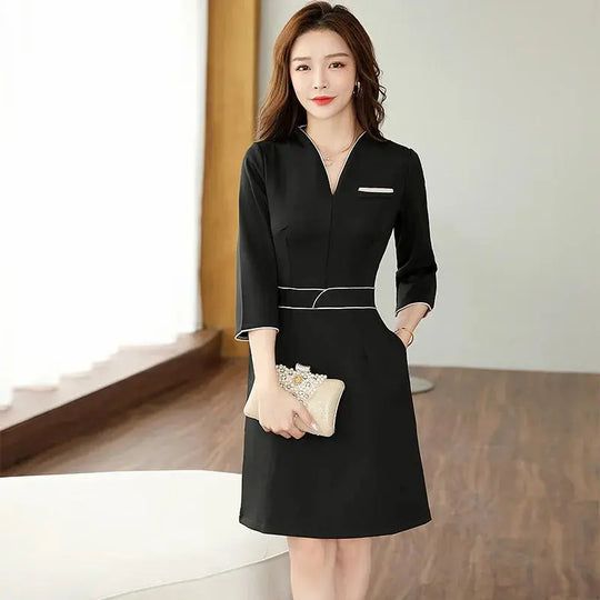 Uniforme d'été pour esthéticienne, combinaison à manches courtes pour salon de beauté, vêtements d'esthéticienne pour spa, vêtements de travail pour massage en hôtel, combinaison coréenne-BC MedSurgery Store For Digital Health