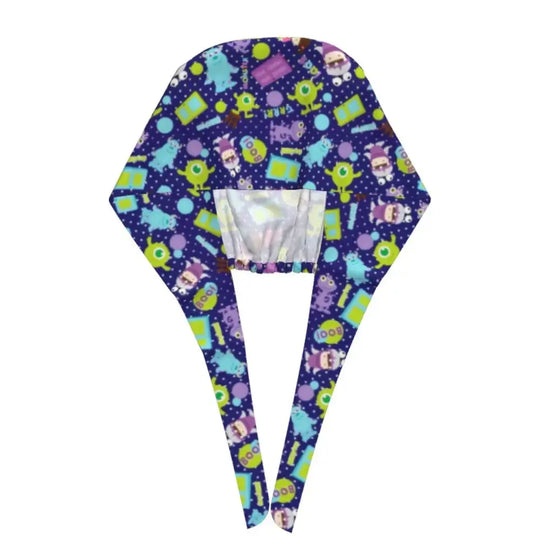 Casquette de travail réglable personnalisée avec dessin animé Monsters University, casquette chirurgicale pour hommes et femmes, casquette chirurgicale pour infirmières, médecins et chirurgiens MedSurgery Store For Digital Health