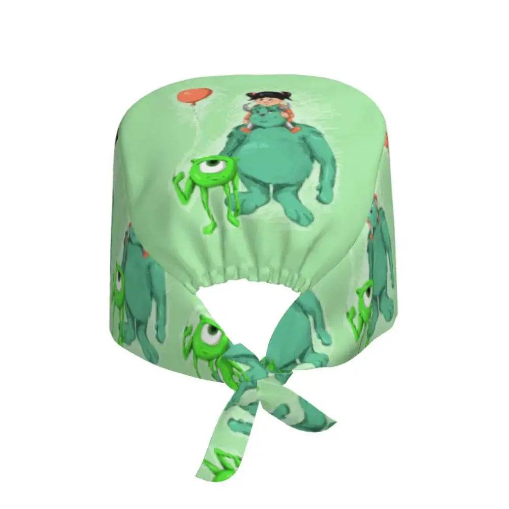 Casquette de travail réglable personnalisée avec dessin animé Monsters University, casquette chirurgicale pour hommes et femmes, casquette chirurgicale pour infirmières, médecins et chirurgiens MedSurgery Store For Digital Health