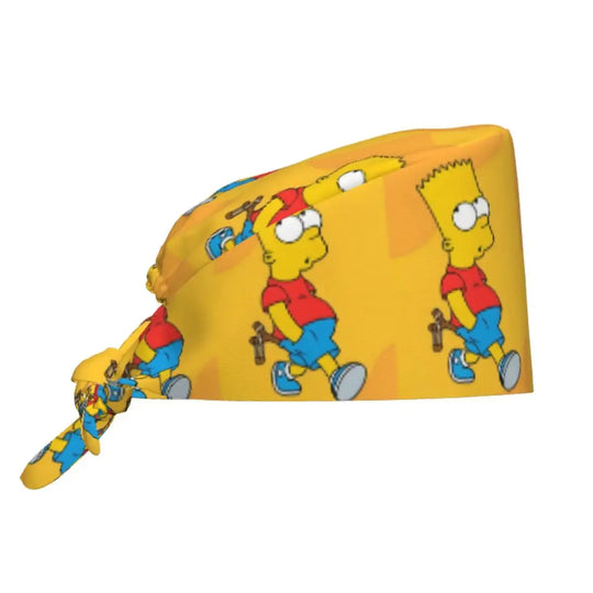 Casquette de travail réglable personnalisée avec explosion de cerveau, casquette chirurgicale des Simpsons, casquette chirurgicale pour infirmier, médecin, chirurgien, pour Chef MedSurgery Store For Digital Health