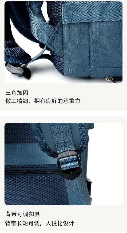 Grand sac à dos de voyage pour femmes et hommes, sac de cabine, sac à dos d'avion imperméable multifonctionnel avec chargement USB, sac à dos antivol MedSurgery Store For Digital Health