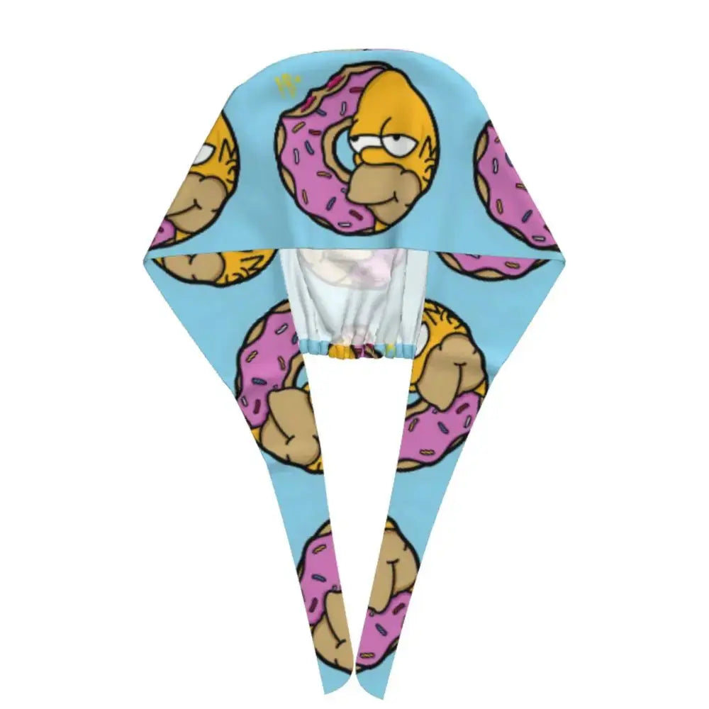 Personnalisé The Simpsons Cartoon Staff Medical Scrubs Hat Men Women Medical Nursing Surgical Scrub Caps MedSurgery Store For Digital Health