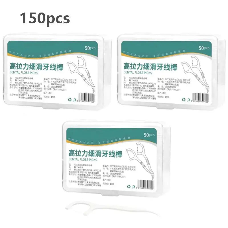 1/2/5/10 Boîte de fil dentaire portable jetable, cure-dents en plastique, bâtonnet de fil dentaire à haute tension, boîte de fil dentaire Soins bucco-dentaires MedSurgery Store For Digital Health