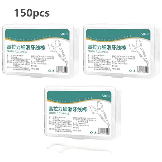 1/2/5/10 Boîte de fil dentaire portable jetable, cure-dents en plastique, bâtonnet de fil dentaire à haute tension, boîte de fil dentaire Soins bucco-dentaires MedSurgery Store For Digital Health