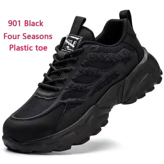 Chaussures de sécurité blanches pour hommes et femmes, antichoc, antiperforation, isolation, 6kv, résistantes à l'usure, noires, blanches, respirantes, légères MedSurgery Store For Digital Health
