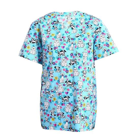 Uniforme clinique unisexe ANNO ProShield - Haut médical résistant au chlore (Modèle 09SS001) CJdropshipping