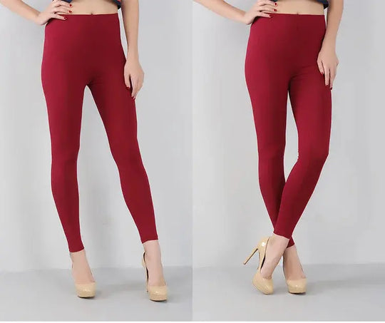 Leggings extensibles en fibre de bambou pour femmes, neuf points, décontractés, grande taille, printemps, été et automne, nouveau de 2024 DSers Fulfillment