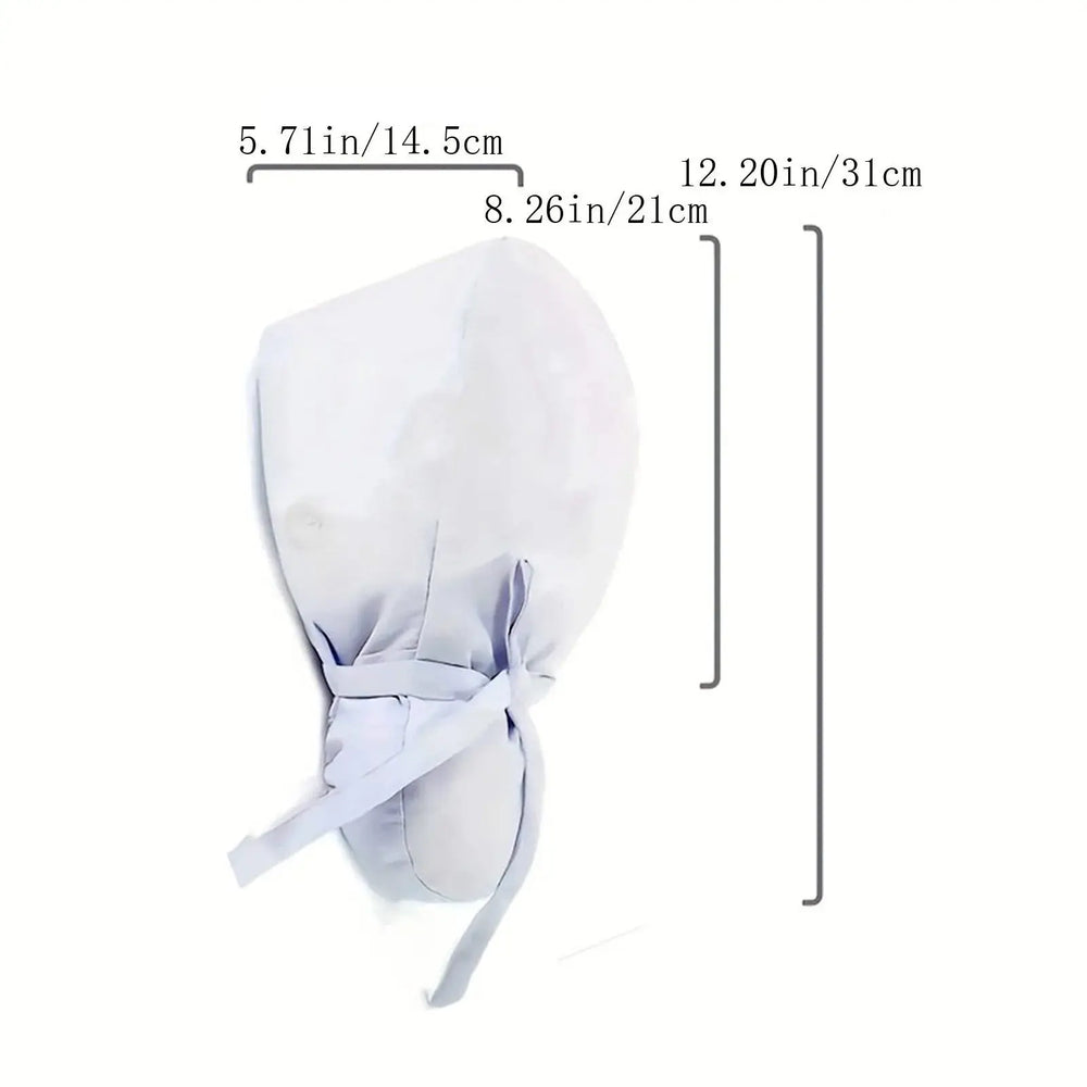 Casquette unisexe de médecin ou d'infirmier avec imprimé Halloween - Casquette de médecin avec imprimé pour le travail médical. Style décontracté en coton, confortable et élégant. CJdropshipping
