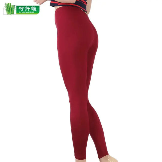 Leggings extensibles en fibre de bambou pour femmes, neuf points, décontractés, grande taille, printemps, été et automne, nouveau de 2024 DSers Fulfillment