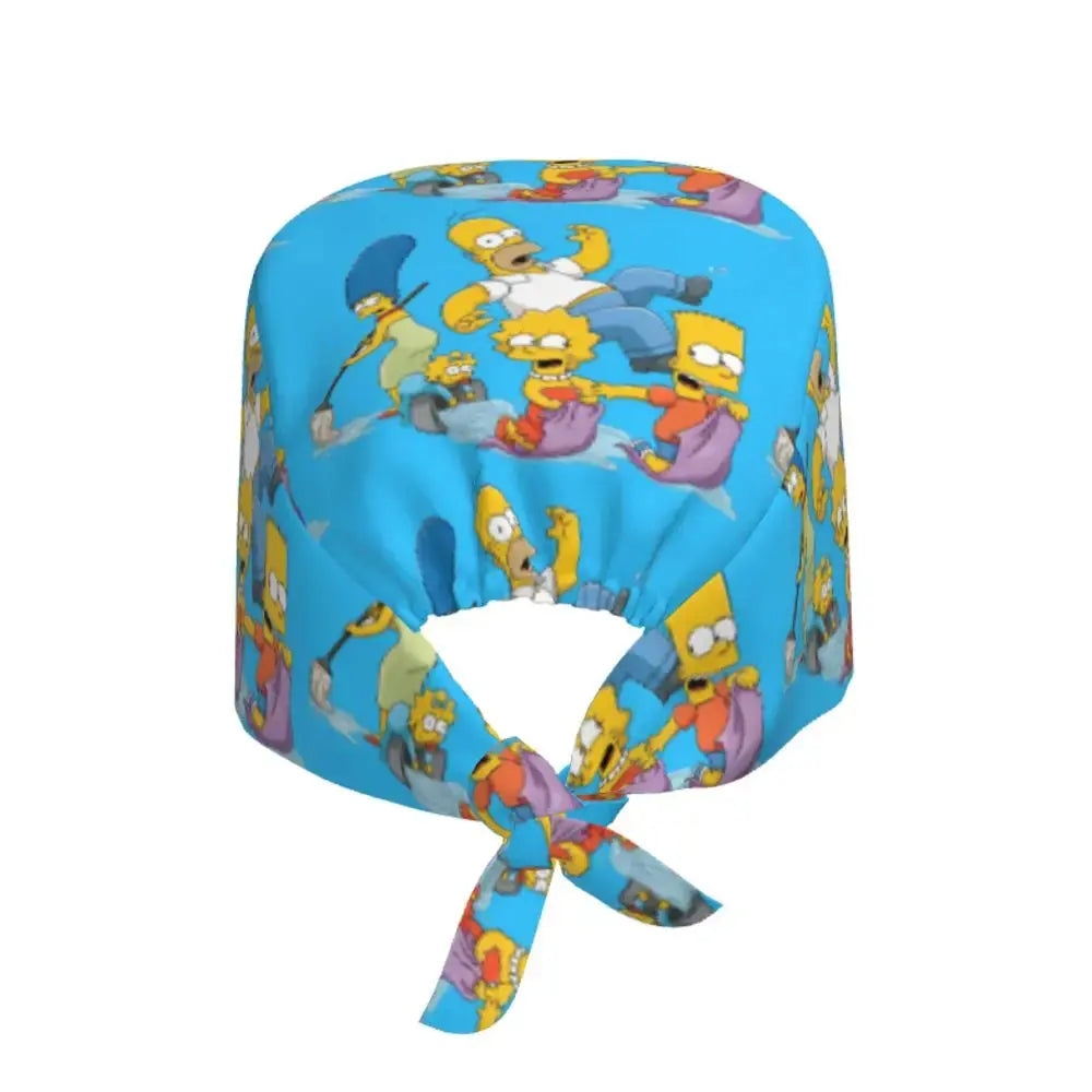 Casquette de travail réglable personnalisée avec explosion de cerveau, casquette chirurgicale des Simpsons, casquette chirurgicale pour infirmier, médecin, chirurgien, pour Chef MedSurgery Store For Digital Health