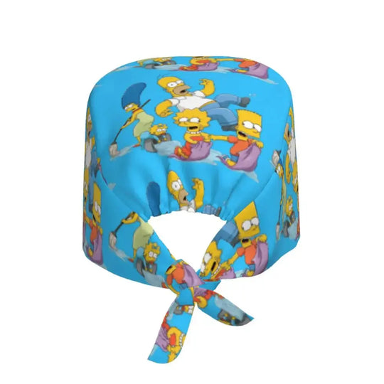 Casquette de travail réglable personnalisée avec explosion de cerveau, casquette chirurgicale des Simpsons, casquette chirurgicale pour infirmier, médecin, chirurgien, pour Chef MedSurgery Store For Digital Health