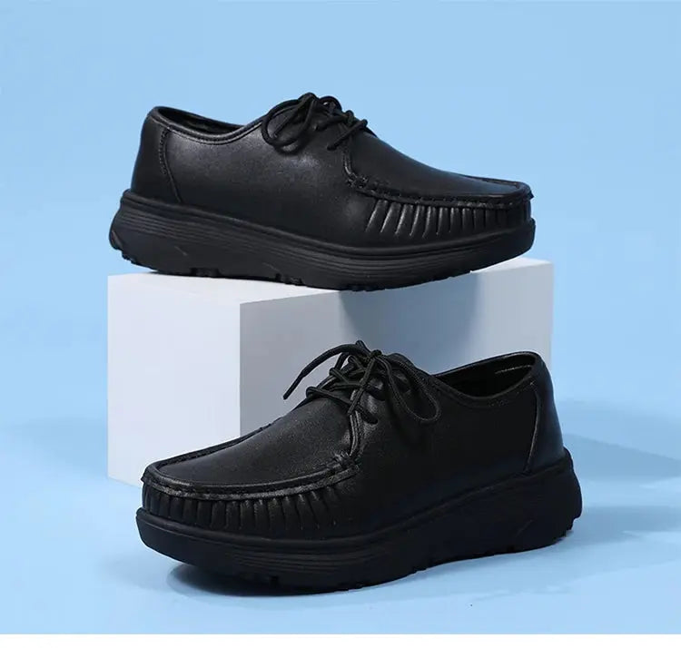 STRONGSHEN, chaussures blanches à plateforme, chaussures d'infirmières, chaussures de travail légères et confortables, chaussures à enfiler à la mode pour les femmes MedSurgery Store For Digital Health