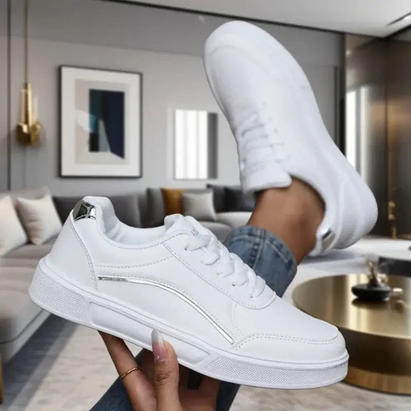 Chaussures de course blanches élégantes pour femmes, légères, respirantes, à la mode, pratiques, décontractées, chaussures de course esthétiques à la mode MedSurgery Store For Digital Health