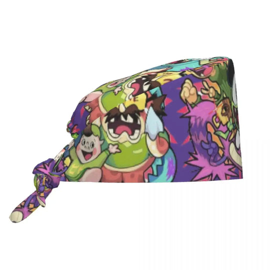 Casquette de travail réglable personnalisée avec dessin animé Monsters University, casquette chirurgicale pour hommes et femmes, casquette chirurgicale pour infirmières, médecins et chirurgiens MedSurgery Store For Digital Health