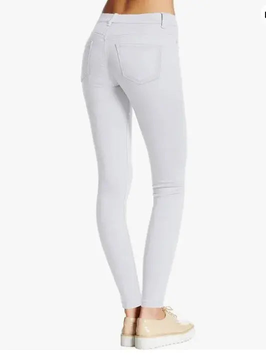 Jeans extensibles en coton pour femmes, pantalons décontractés, blancs, ultra-extensibles, confortables, pour le travail MedSurgery Store For Digital Health