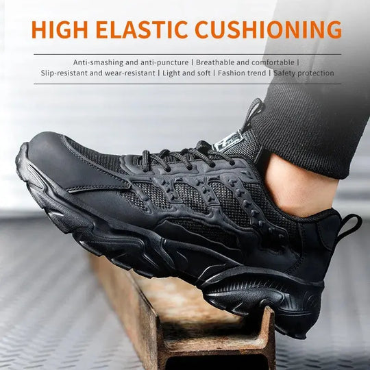 Chaussures de sécurité blanches pour hommes et femmes, antichoc, antiperforation, isolation, 6kv, résistantes à l'usure, noires, blanches, respirantes, légères MedSurgery Store For Digital Health