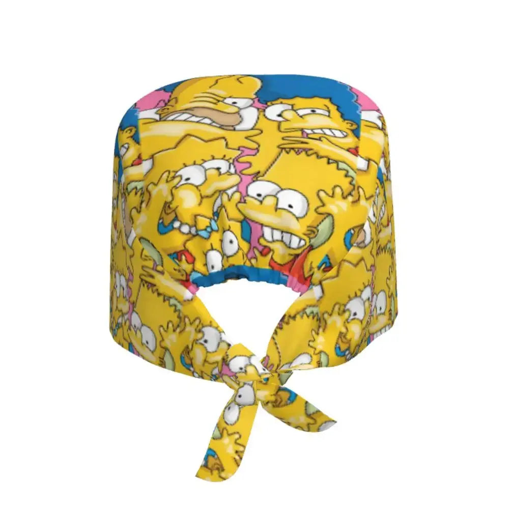 Casquette de travail réglable personnalisée avec explosion de cerveau, casquette chirurgicale des Simpsons, casquette chirurgicale pour infirmier, médecin, chirurgien, pour Chef MedSurgery Store For Digital Health