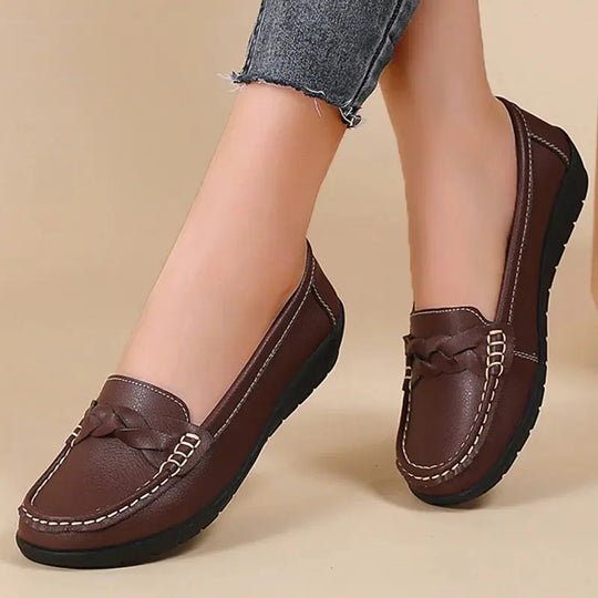 Chaussures pour femmes 2025, Nouvelles chaussures plates en cuir souple, Mocassins pour femmes, Chaussures plates décontractées, Chaussures pour femmes, Chaussures blanches pour femmes MedSurgery Store For Digital Health