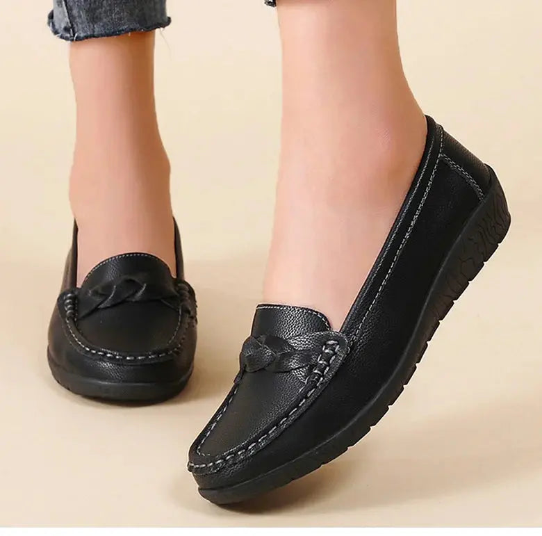 Chaussures pour femmes 2025, Nouvelles chaussures plates en cuir souple, Mocassins pour femmes, Chaussures plates décontractées, Chaussures pour femmes, Chaussures blanches pour femmes MedSurgery Store For Digital Health