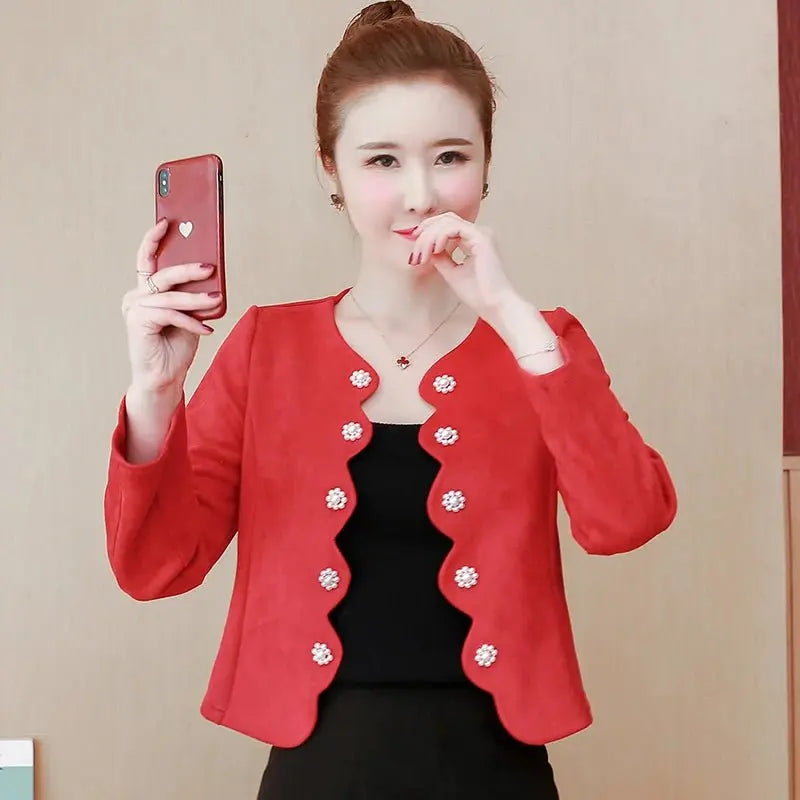 Veste à manches longues pour femme, manteau d'automne, C122, 2024Vêtements et accessoiresDSers - fulfillment - serviceMedSurgery Store For Digital Health4000280655728 - Rouge - MRojoMCVeste à manches longues pour femme, manteau d'automne, C122, 2024