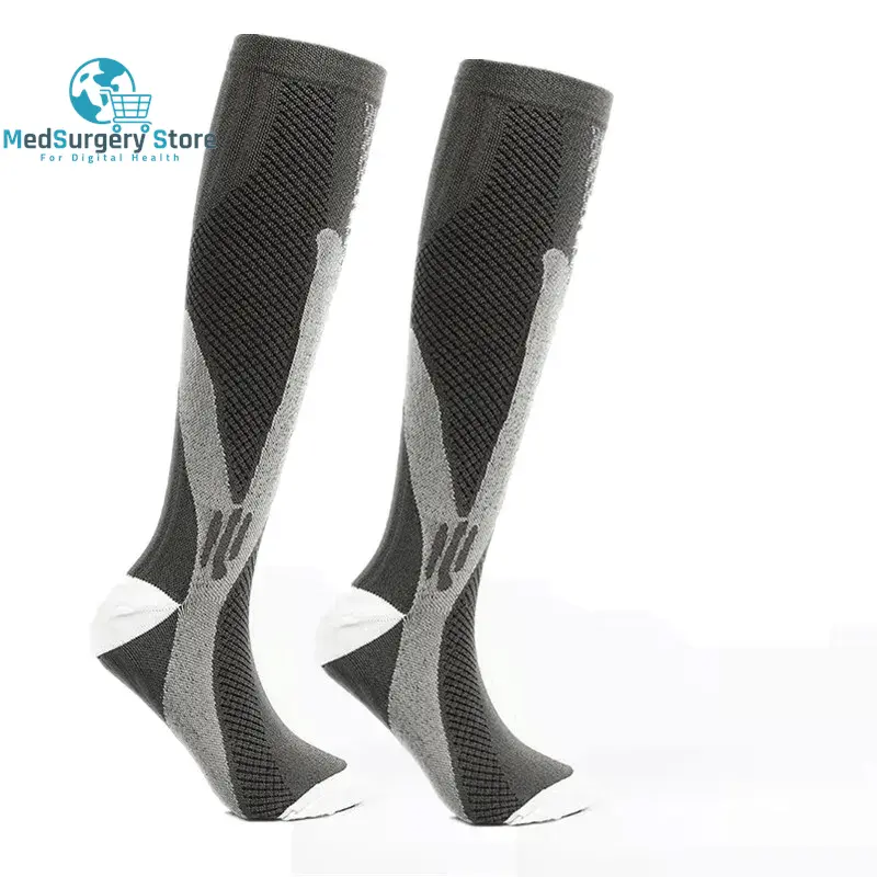 New Compression Socks Men Women Varicose Veins Compression Golfs Crew Middle Tube Crossfit Travel Nurse Socks EU 36-50 Meias
