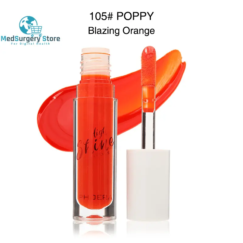 Baume à lèvres cristal et glaçage hydratant longue durée pour les lèvres - Rouge à lèvres en gelée solide avec finition miroir en forme de vague d'eau pour un soin et un maquillage améliorés des lèvres