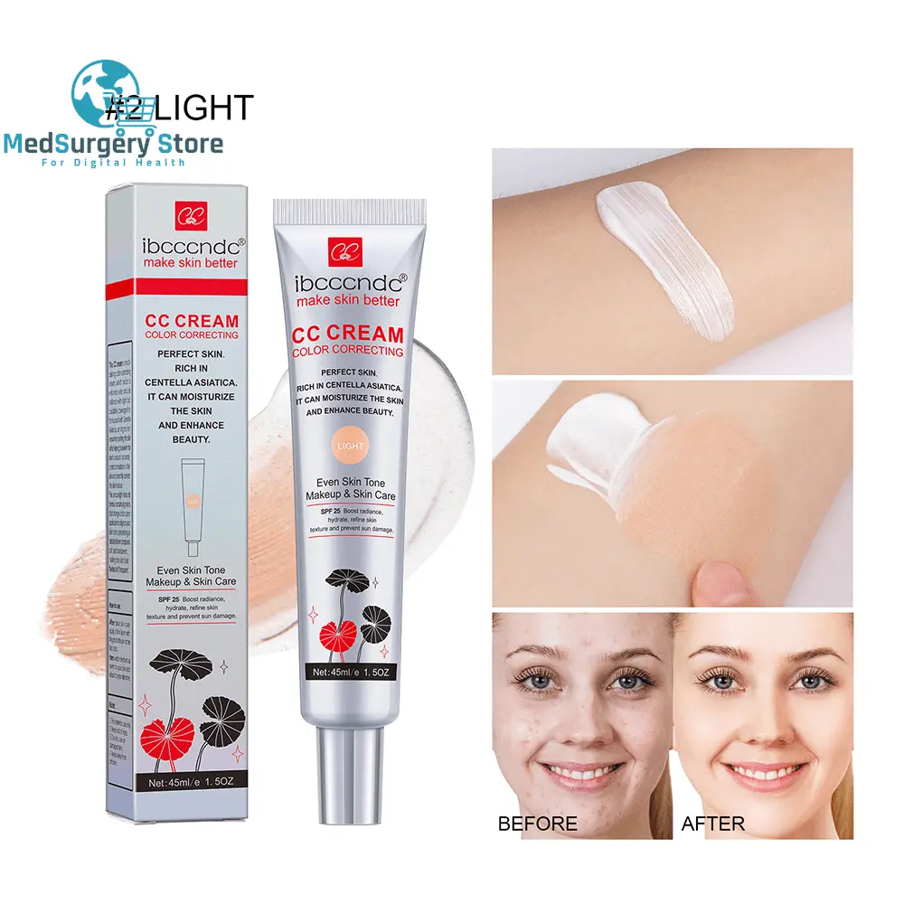 Erborian Waterproof Moisturizing CC Cream - Maquillage anti-sueur pour une protection et une correction durables de la peau