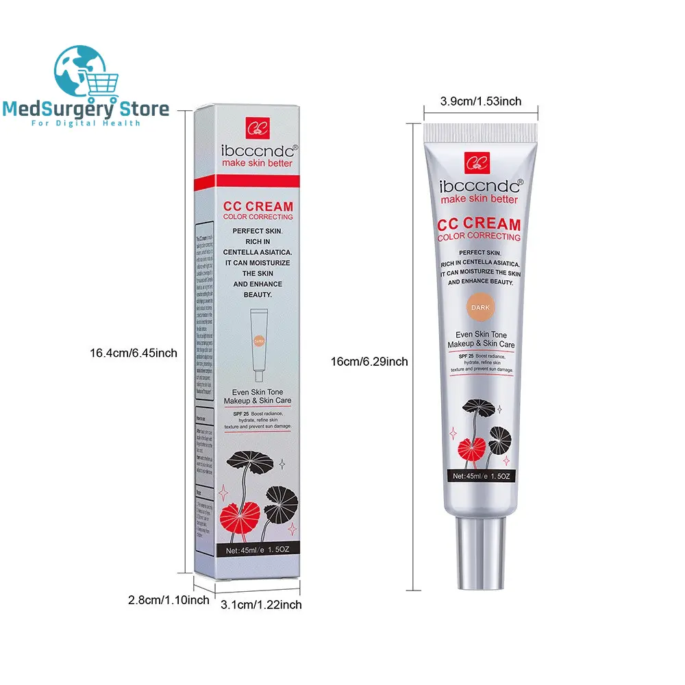 Erborian Waterproof Moisturizing CC Cream - Maquillage anti-sueur pour une protection et une correction durables de la peau