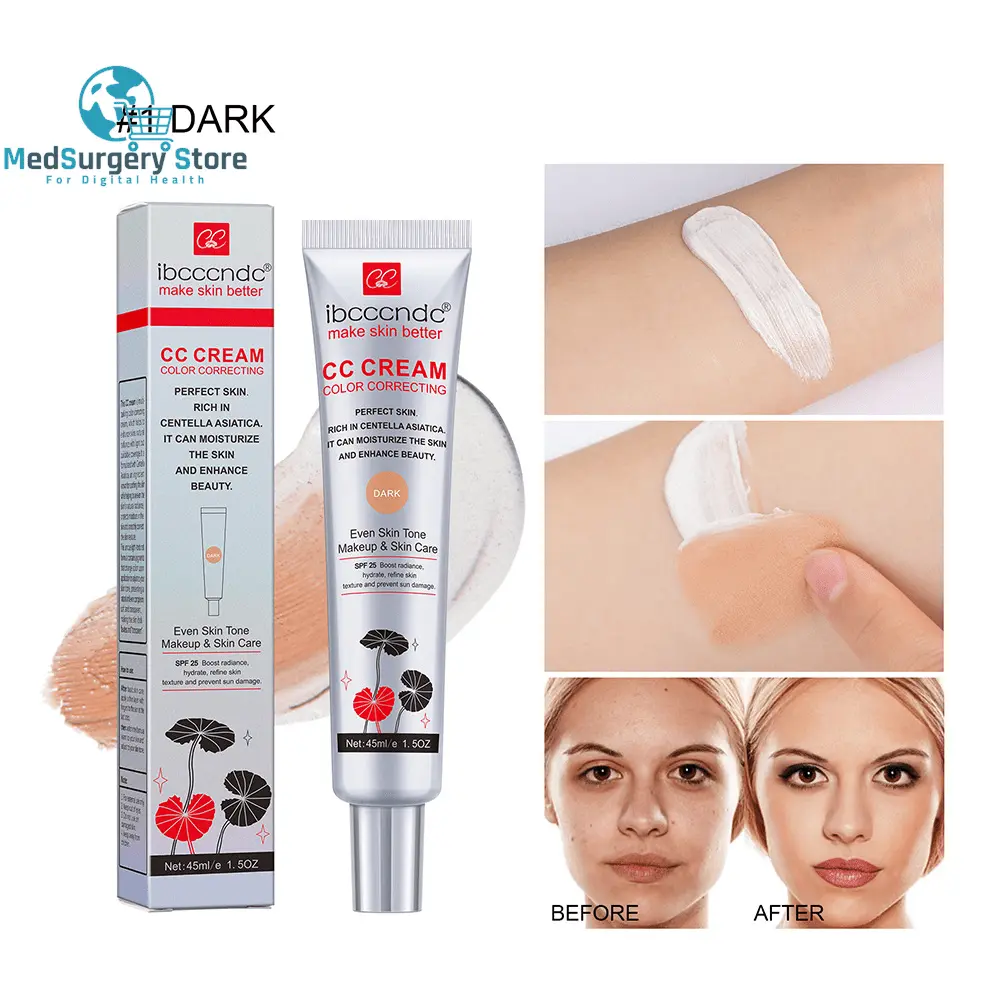 Erborian Waterproof Moisturizing CC Cream - Maquillage anti-sueur pour une protection et une correction durables de la peau