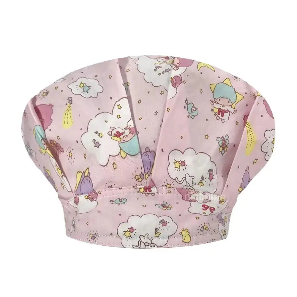🧢Casquette chirurgicale unisexe en coton - Imprimé animal amusant | Ajustable, respirant et professionnel.