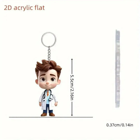 Porte-clés en acrylique en forme de personnel de santé. Idéal pour les étudiants en médecine ou en soins infirmiersVêtements et accessoiresDonneurs d'ordre - exécution - serviceMedSurgery Store For Digital Health1005008559091136 - Style 5 - CHINAStyle 5CHINAL Porte-clés en acrylique en forme de travailleurs de la santé. Idéal pour les étudiants en médecine ou en soins infirmiers