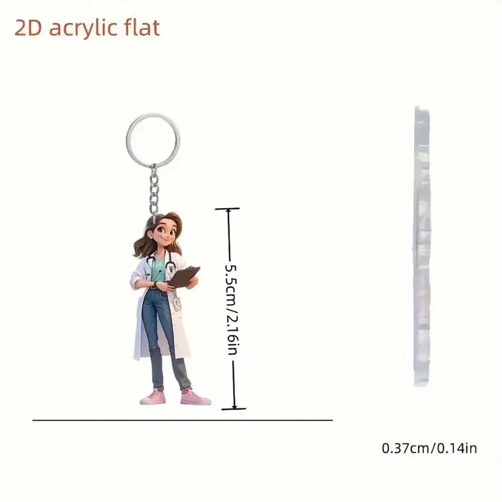 Porte-clés en acrylique en forme de personnel de santé. Idéal pour les étudiants en médecine ou en soins infirmiersVêtements et accessoiresDonneurs d'ordre - exécution - serviceMedSurgery Store For Digital Health1005008559091136 - Style 5 - CHINAStyle 5CHINAL Porte-clés en acrylique en forme de travailleurs de la santé. Idéal pour les étudiants en médecine ou en soins infirmiers