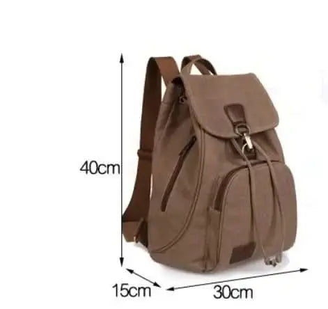 🎒Casual Canvas Backpack for Healthcare Professionals - Spacieux et moderne...