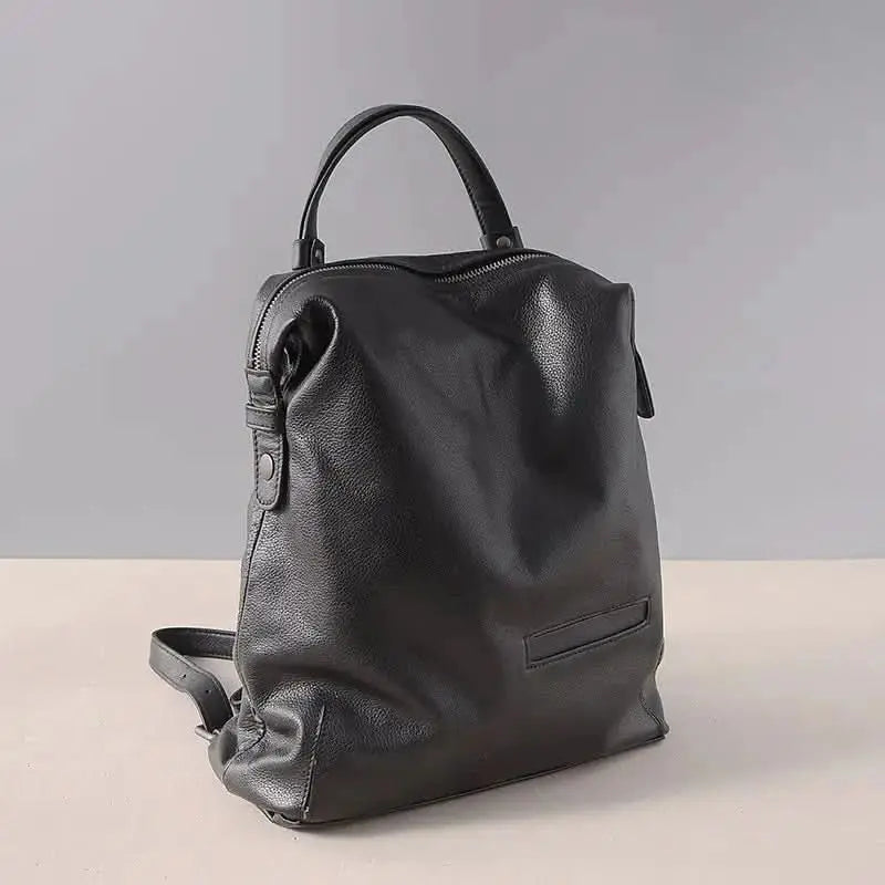 🎒 Sac à dos en cuir pour femmes - Style professionnel et grande capacité pour les gardes médicales...