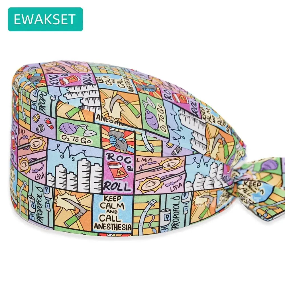 New Pattern Scrub Cap Nurse Doctor Spa Dental Beauty Pet Shop Work Hats 100% Cotton Medical Hospital Clinic Unisex Surgical CapsMedSurgery Store For Digital HealthMedSurgery Store For Digital Health1005009217351263 - scrub cap 003 - One Sizescrub cap 003One SizeNew Pattern Scrub Cap Nurse Doctor Spa Dental Beauty Pet Shop Pet Shop Work Hats 100% Cotton Medical Hospital Clinic Unisex Surgical Caps