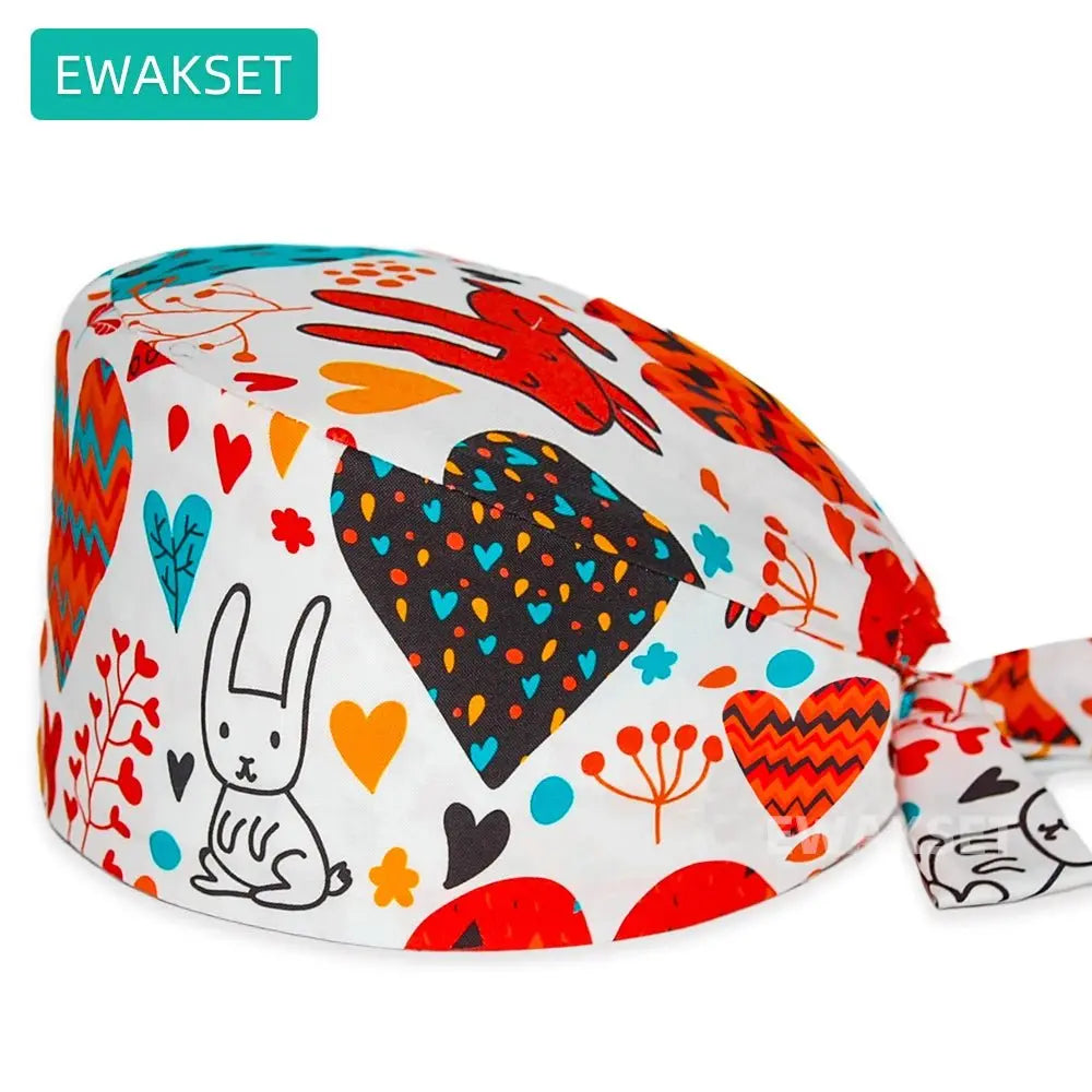 New Pattern Scrub Cap Nurse Doctor Spa Dental Beauty Pet Shop Work Hats 100% Cotton Medical Hospital Clinic Unisex Surgical CapsMedSurgery Store For Digital HealthMedSurgery Store For Digital Health1005009217351263 - scrub cap 002 - One Sizescrub cap 002One SizeNew Pattern Scrub Cap Nurse Doctor Spa Dental Beauty Pet Shop Pet Shop Work Hats 100% Cotton Medical Hospital Clinic Unisex Surgical Caps