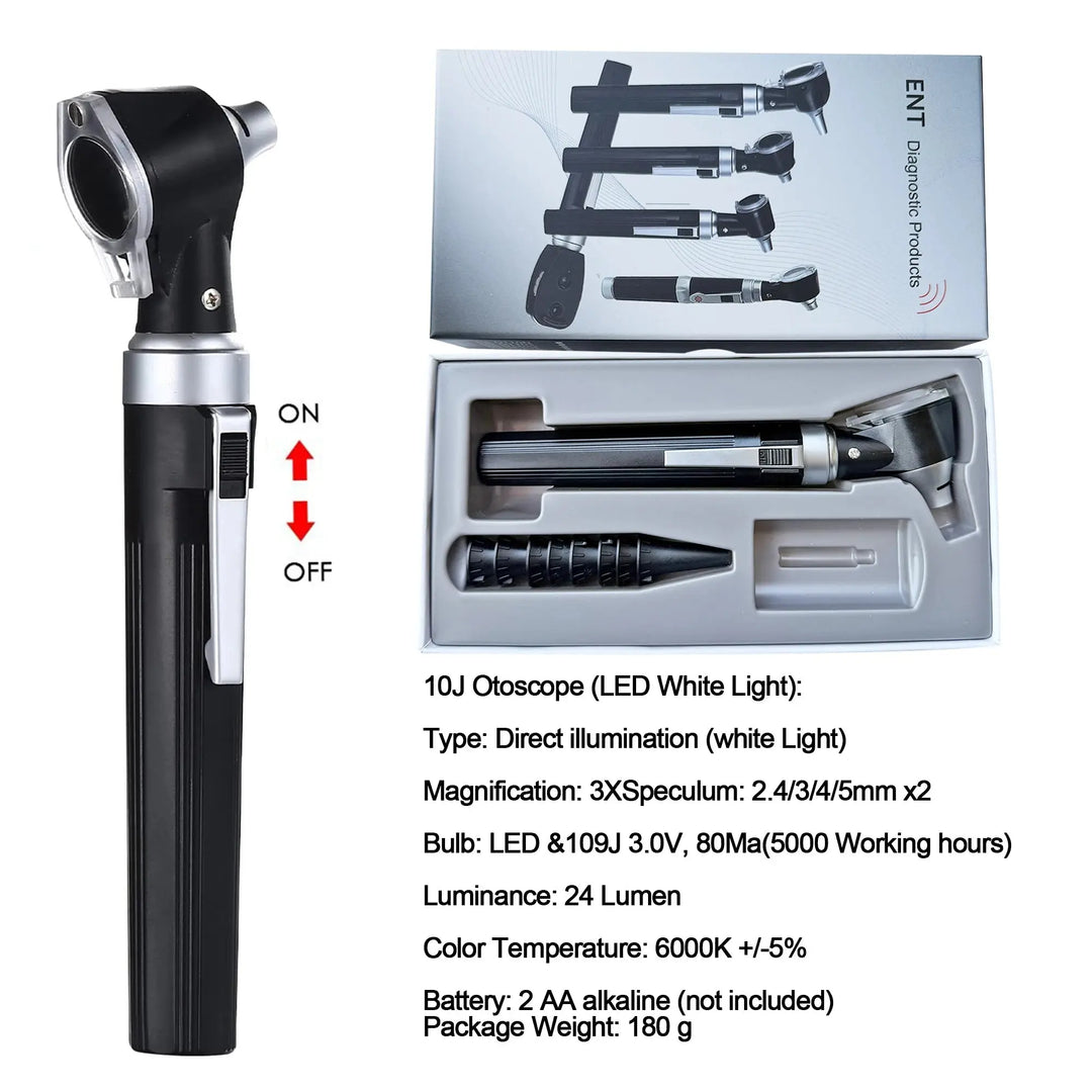 Otoscope : Oreille avec lumière, détecteur d'infections, parfait pour les étudiants en soins infirmiers et en médecine pour les enfants, les adultes et les animaux domestiquesdsers - fulfillment - serviceMedSurgery Store For Digital Health1005008123544791 - 10J Otoscope10J OtoscopeOtoscope : Oreille avec lumière, détecteur d'infections, parfait pour les étudiants en soins infirmiers et en médecine pour les enfants, les adultes et les animaux domestiques