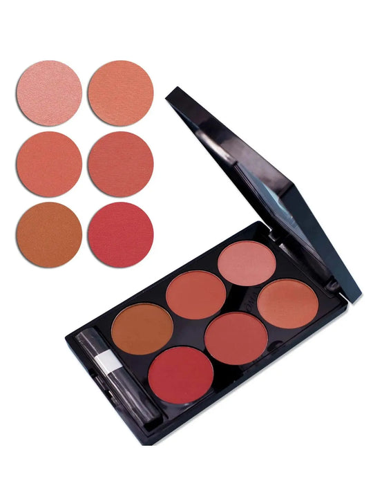 Palette de fard à joues et de contour 6 couleurs tout-en-un, palette de maquillage poudre mate nacréeMagasin de chirurgie pour la santé numériqueMagasin de chirurgie pour la santé numérique1005007460954269 - 1 - T3231 - T3236 Palette de fard à joues et de contour 6 couleurs tout-en-un, palette de maquillage poudre mate nacrée