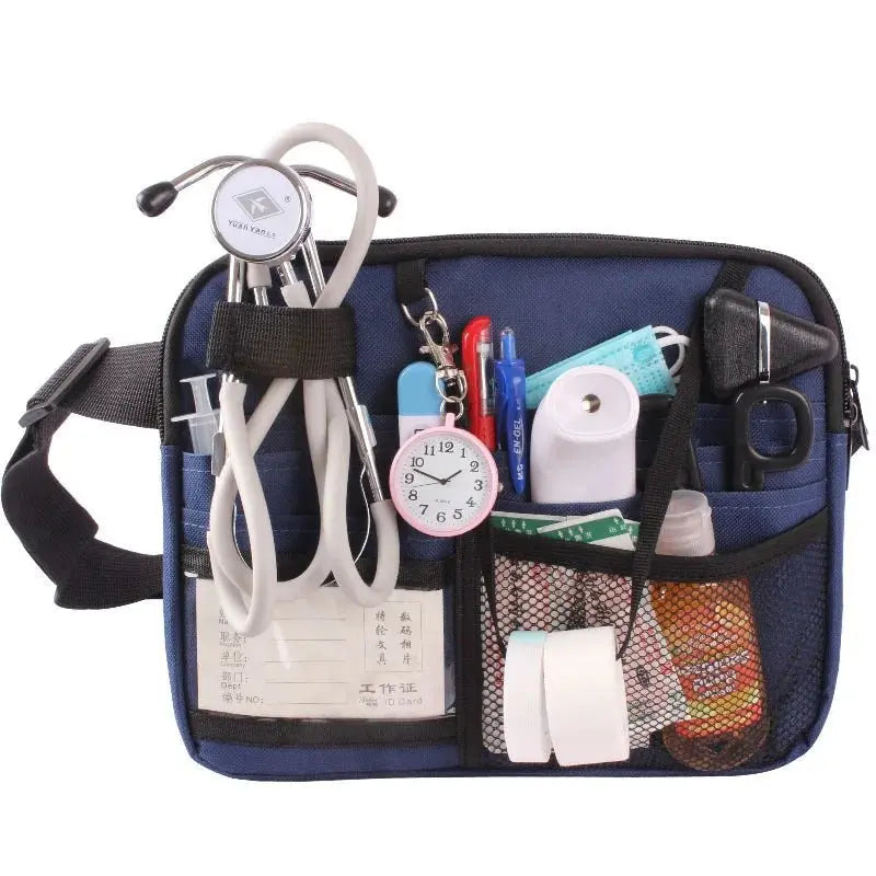 Nurse Fanny Pack Multi Pocket Waist Organizer Belt with Adjustable Waist Strap Nurse Waist Pouch Organiser Pouch Portable