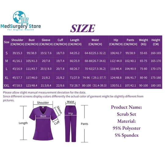 Uniformes chirurgicaux de haute qualité Femme Hôpital Clinique Salon de beauté Spa Tops et Pantalons Médical Femmes Infirmières Scrub Uniforms Sets